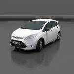 10 - City cars models 3D model