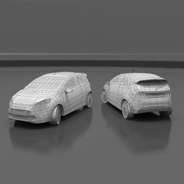 10 - City cars models 3D model
