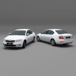 10 - City cars models 3D model