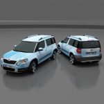 10 - City cars models 3D model