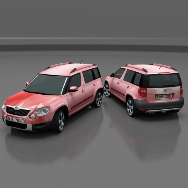 10 - City cars models 3D model