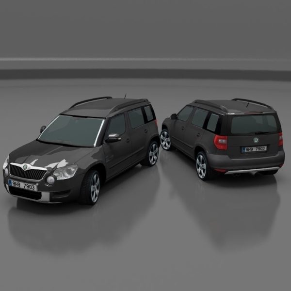 10 - City cars models 3D model