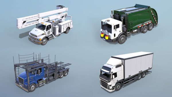 12 Cars and Trucks - PBR