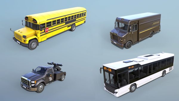 12 Cars and Trucks - PBR