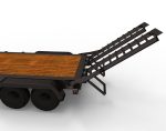 12000 GVWR Standard Wood Floor Equipment Trailer