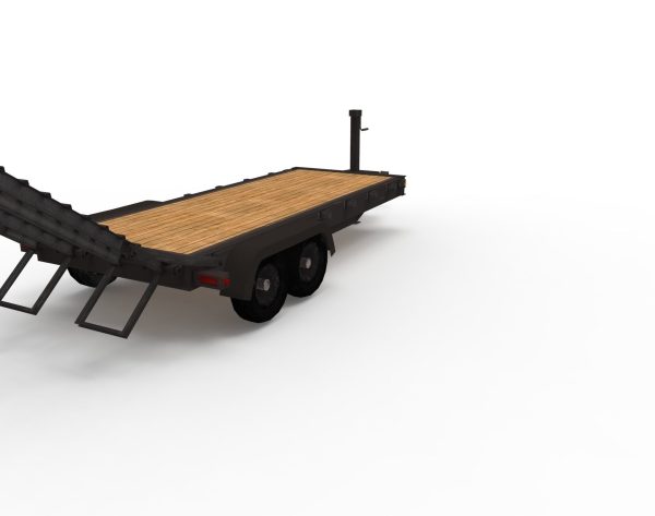 12000 GVWR Standard Wood Floor Equipment Trailer