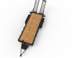 12000 GVWR Standard Wood Floor Equipment Trailer