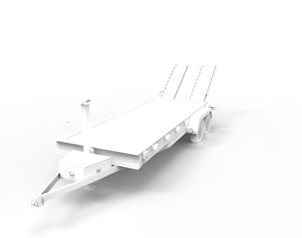 12000 GVWR Standard Wood Floor Equipment Trailer