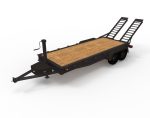 12000 GVWR Standard Wood Floor Equipment Trailer