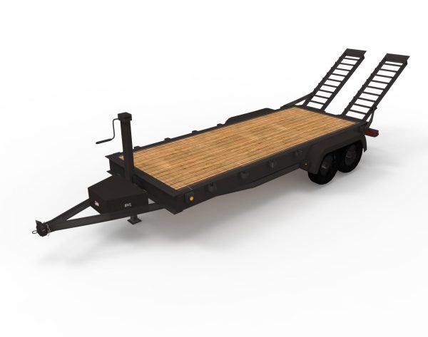 12000 GVWR Standard Wood Floor Equipment Trailer