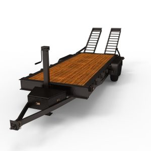 12000 GVWR Standard Wood Floor Equipment Trailer