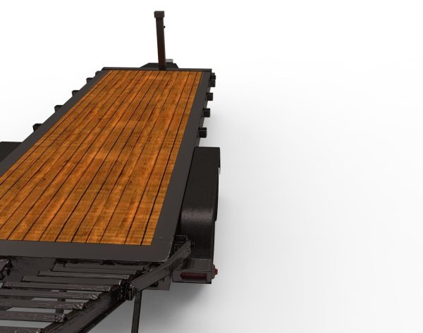 12000 GVWR Standard Wood Floor Equipment Trailer