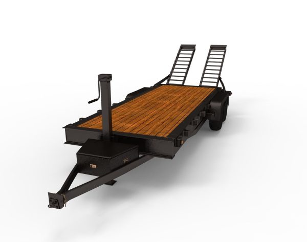 12000 GVWR Standard Wood Floor Equipment Trailer