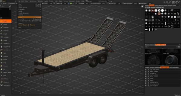 12000 GVWR Standard Wood Floor Equipment Trailer