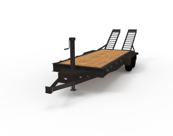 12000 GVWR Standard Wood Floor Equipment Trailer