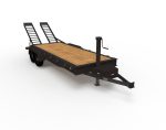 12000 GVWR Standard Wood Floor Equipment Trailer