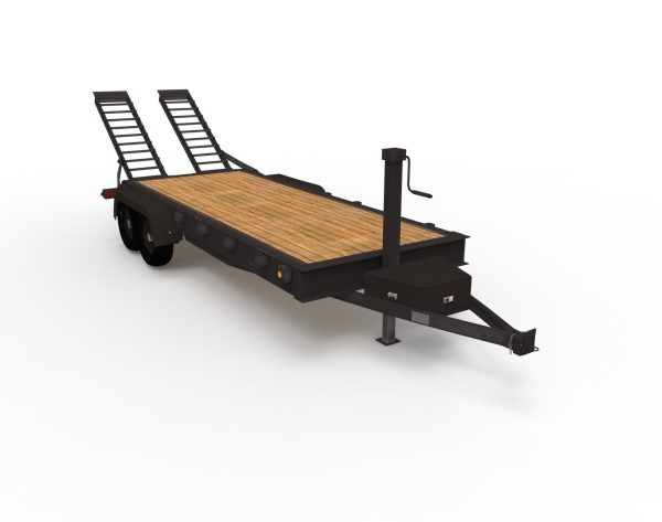 12000 GVWR Standard Wood Floor Equipment Trailer