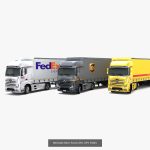 13 - low poly city cars and trucks