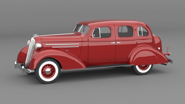 1936 Chevrolet Master De Luxe 4 Door Sports Sedan