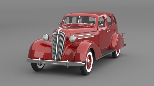 1936 Chevrolet Master De Luxe 4 Door Sports Sedan