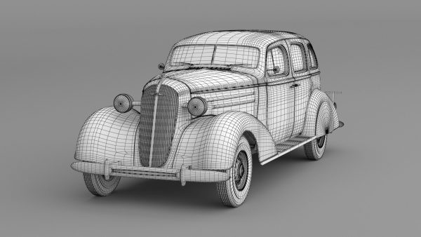 1936 Chevrolet Master De Luxe 4 Door Sports Sedan