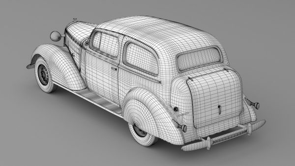 1936 Chevrolet Master Deluxe Town Sedan