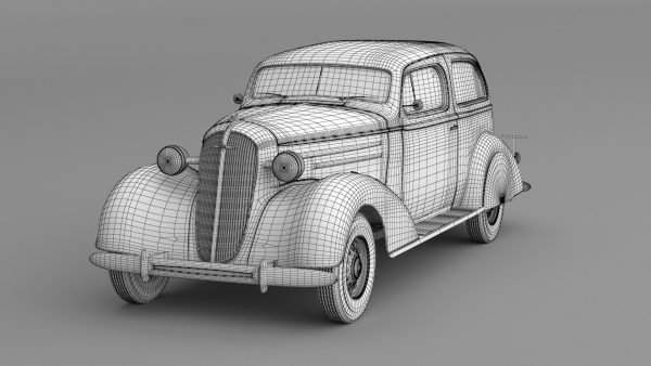 1936 Chevrolet Master Deluxe Town Sedan