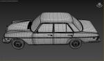 1968-1975 model Mercedes Benz W114 sedan car
