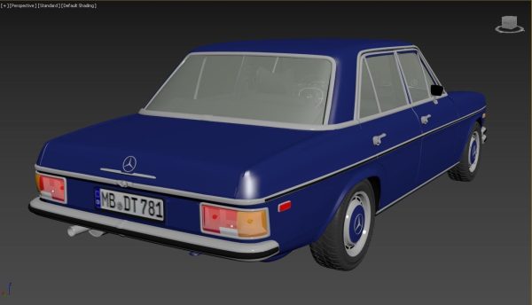 1975 model Mercedes Benz W114 sedan car