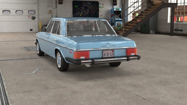 1968-1975 model Mercedes Benz W114 sedan car