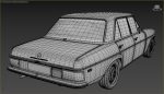 1975 model Mercedes Benz W114 sedan car
