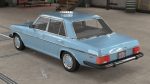 1968-1975 model Mercedes Benz W114 sedan car