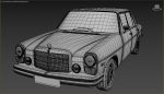 1975 model Mercedes Benz W114 sedan car