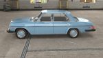 1968-1975 model Mercedes Benz W114 sedan car
