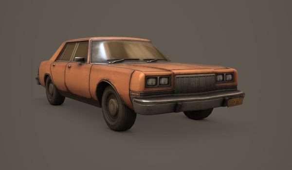 1980s Generic Sedan