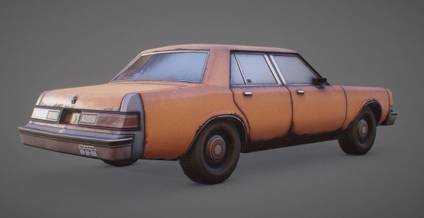 1980s Generic Sedan