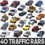 2000s traffic cars collection