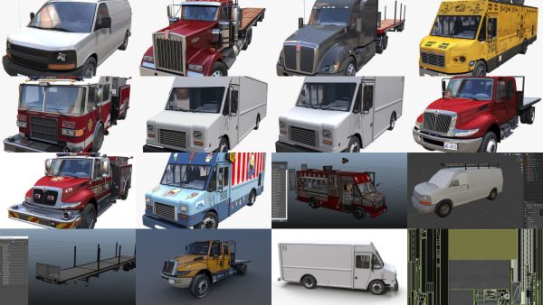 2000s traffic cars collection