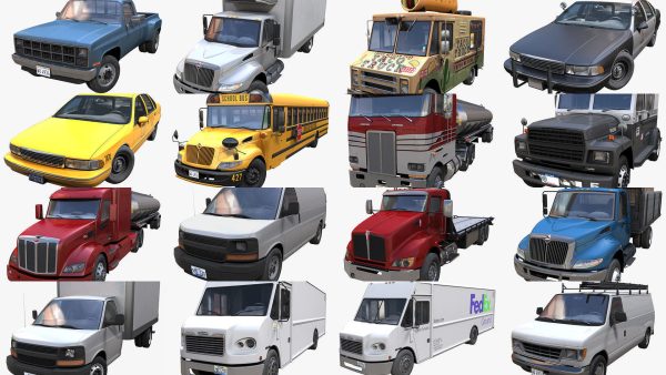 2000s traffic cars collection