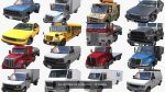 2000s traffic cars collection