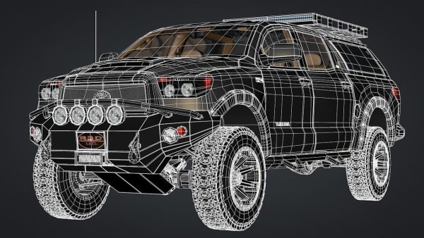 2012 Toyota Tundra Rigged C4D