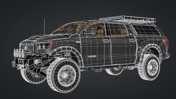 2012 Toyota Tundra Rigged C4D