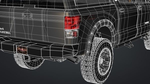 2012 Toyota Tundra Rigged C4D