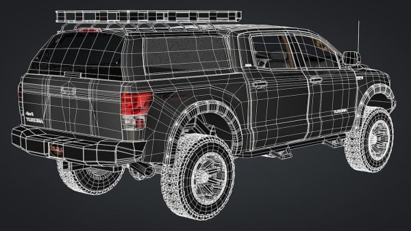 2012 Toyota Tundra Rigged C4D