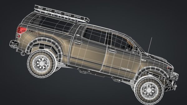 2012 Toyota Tundra Rigged C4D