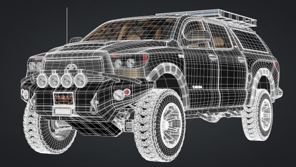 2012 Toyota Tundra Rigged C4D
