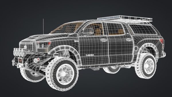 2012 Toyota Tundra Rigged C4D