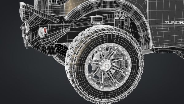 2012 Toyota Tundra Rigged C4D