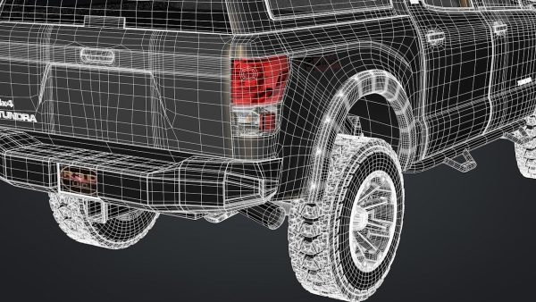 2012 Toyota Tundra Rigged C4D