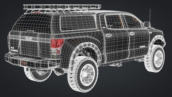 2012 Toyota Tundra Rigged C4D